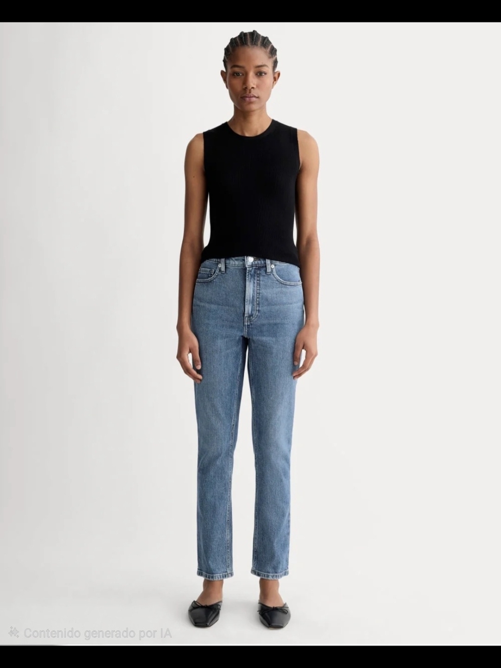 Everlane Jeans Women  BLUE Original Cheeky Organic Size 25 Petite